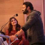 Neelima Rani Instagram - Can I ask for a better way to kick start my work??? Hosting #radheshyam pre releasing event was so much fun! I thank god for this opportunity 🙏🏼 yesss! I’m back to work..stay with me as ever n keep me going darlingsss 🤗❤️