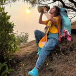 Rubina Dilaik Instagram - This is our Weekend…. . . . #rubinadilaik #abhinavshukla #adventure #outdoors 🏕