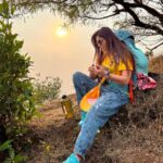 Rubina Dilaik Instagram - This is our Weekend…. . . . #rubinadilaik #abhinavshukla #adventure #outdoors 🏕