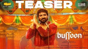 Vaibhav Reddy Instagram - #BUFFOON teaser for you all (Link in bio)

We are super excited to present you the teaser of #Buffoon our next film directed by @ashokveerappan 

@ksubbaraj @musicsanthosh  @officialanagha @passionstudiosoffl_ @kaarthekeyens #sudhan @jey.gj @kalyanshankar @dineshkumarpurushothaman @vetrekrishnan @ashoknarayanan14 @kumargangappan @vickystunt_director @dineshsubbarayan @sherif_choreographer @valentino_suren @kabilanchelliah @onlynikil