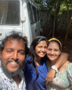 Ashwathy Warrier Instagram - Thank you my darling @keerthipandian and @rakesharr for such a wonderful time at Pondy. It’s been such a soul nourishing, fun and fulfilling few days. Grateful for the quality time spent and for all the beautiful people I could meet through both of you during this time. 😘💖 #fun #fullfillment #pondy #adishakti #qualitytime #quality #friends #friendship #love #joy