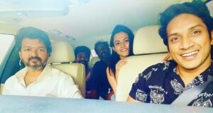 Sathish Krishnan Instagram - THE ROLLS ROYCE @nelsondilipkumar @hegdepooja @manojinfilm @aparna.das1