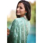 Srinidhi Ramesh Shetty Instagram - 💚💚 Outfit - @archanajaju.in Earrings - @abhilasha_pret_jewelry Styled by - @ashwin_ash1 & @hassankhan_3 Asst by - @hansikamawle Pics - @portraits.by.sucharitharao MUA @kiranmakeup Hair @chakrapu.madhu