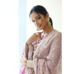 Srinidhi Ramesh Shetty Instagram - 💜💜 Outfit - @faabiianaofficial Jewellery- @chahathjewels Styled by - @ashwin_ash1 & @hassankhan_3 Asst by - @hansikamawle Shot by - @portraits.by.sucharitharao MUA @kiranmakeup Hair @chakrapu.madhu