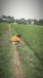 Anjana Rangan Instagram - Unaku Enna pa @anjana_rangan 🙊