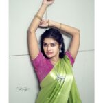 Dharsha Gupta Instagram - 💚💖 P.C. - @raj_isaac_photography Costume- @kovai.trendz Jewellery- @fashid_store