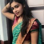 Dharsha Gupta Instagram - ❤️💚En paarvai la irunthu yaarumey thappa mudiyathu💚❤️ ❤️💚Gudeve💚❤️