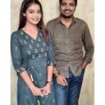 Dharsha Gupta Instagram - 🥰An another surprise coming soon🥰 #movieshoot #nextmovie @actorsathish @yuvan_prabhu.r @rameshthilak