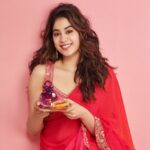 Janhvi Kapoor Instagram – Diwali is almost here! And @bennetton_perfumes cannot be missing from my essentials! #ColorsPurple