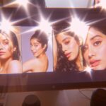Janhvi Kapoor Instagram – HBD @nykaabeauty @mynykaa #tbt to one of my most fun days and shoots with you ❤️❤️🥳🥳