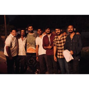 Karthick naren Instagram - It’s a wrap! 😃
#NirangalMoondru 🎬🤍

@atharvaamurali @r_sarath_kumar @rahman_actor @dushy1900 @ayngaran_official