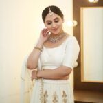 Miya George Instagram – Feeling Regal wearing white 
Costume : @ladies_planet_ 
Makeup : @femy_antony__ 
Styling : @sabarinathk_ 
Pic 📸 @pranavraaaj  jewelry @meralda.jewels