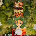 Pearle Maaney Instagram - In the Jungle the mighty jungle Nila baby celebrated her first birthday . @nila.pearlish 😎 . Event @dreams_floristsanddecorators Our Outfits @men_in_q_wedding Cake @whisk_n_frost Clicks @magicmotionmedia Return gifts : @the.bouquetshop