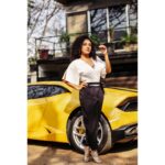 Pearle Maaney Instagram – The Sun… is a giver. It gives… a healthy … Tan. 😎
.
.
.
Click by @clintsoman 
Styling @adampallil
.
.
.
#lamborghini #lamborghinihuracan