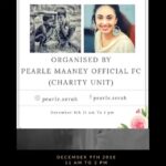 Pearle Maaney Instagram - @pearle.serah .... beautiful initiative... executed well ❤️ You are all Angels 👼 ❤️❤️ @naaz.nichuz my Brother ... Proud Of You! I know you worked hard to make this happen. May God Bless You and the whole team that stood with you. Celebrating “Humanity” Peace Love and Music to Everyone 🤗