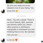 Pearle Maaney Instagram - It is beautiful messages like these that brightens up our day... Thank u to this person that ive never met for sending me such confidence though just a message 😊