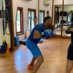 Rahul Bose Instagram - Vignette 1 : Finally getting back to some semblance of movement. With the deceptively sadistic #NevilleWadia @soleusmoves
