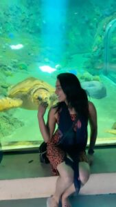 Ramya Subramanian Instagram - 🐢 😨