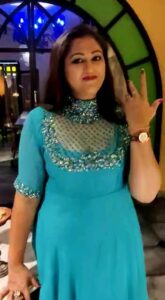 Rekha Krishnappa Instagram - This dress is uniquely designed for me from @sanjayfashion_boutique 
.

Thank you for the lovely aari work dress Jose kavi. 
.
.
Browse for more beautiful designs, lovely aari work and unique work design
.
.
#sareecollections #sareeblousedesings  #dressstyle #sareelove #sareeindia #sareeonlineshopping #sareefashion #sareeaddict #aariworkblouse #aariworkdress #aariembroidery #dressesonline #dressmaking #indowestern #indowesternstyle