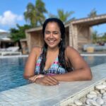 Sameera Reddy Instagram - Say ‘yes’ for happiness 🥳 #throwback #family #gratitude #moments 💫 . @jwmmaldives 🏖 JW Marriott Maldives Resort & Spa