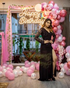 Shivani Narayanan Instagram - Happy Happy Birthday 🥳 #2021 
Decors @smileplanners