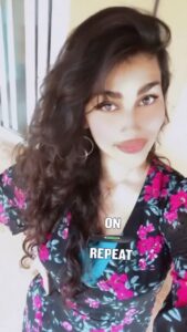 Anjali Lavania Instagram - Love this track - Been listening to it on repeat 🔁 

What are you currently listening to on repeat?

#addictedtomusic #onrepeat #ireallyliketoparty #currentlylisteningto🎧  #anjelliluvania