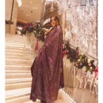 Bhumi Pednekar Instagram - #iffam2019 Variety Asian Stars Dinner 💋 in @mmalhotraworld Styled by @pranita.abhi HMU @cloverwootton #love #mmworld #saree