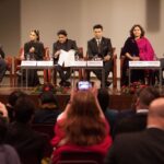 Bhumi Pednekar Instagram - Talking films,culture and the future of our cinema with this prolific delegation at the @berlinale .Thank you @smritiiraniofficial ma’am,the information & broadcast ministry and the confederation of indian industries for bringing us together @karanjohar #jahnuabarua#shajiKarun #vaanitripathi Berlinale - Berlin International Film Festival