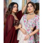 Bhumi Pednekar Instagram - We Play & Slay Together 🦄 #PednekarSisters . . . #mylobster #forever @samikshapednekar