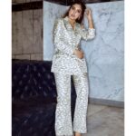 Bhumi Pednekar Instagram - Like a boss ! . . . #Hello #instafam #power #suit #love #stylefile #durgamati