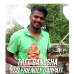 Bhumi Pednekar Instagram - For me Dattadri Kothur aka Datta is a true #ClimateWarrior and innovator! He has come a long way in discovering his love for making Ganesha idols. Datta believes that the Ganesh festival is the celebration of nature and strongly supports the cause of environment-friendly celebrations. His creation, the @treeganesha is made up of red soil, organic fertilizer, natural colour and seeds… from the elements of nature… and this unique idol is designed to dissolve and grow into a tree. He says "Saving Environment is an Indirect worshiping of Lord Ganesha". #ClimateWarrior #GaneshChaturthi