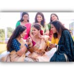 Chaitra Reddy Instagram - Thrilled cannot describe what I feel to have you all standing by my side, as my Maid of Honor, on one of the important days of my life. It took u guys just 10 secs to pull me out from my stress and made me laugh like never before Friends have come and gone, but each of you stayed by my side, loved and supported me when I needed it most. I want to thank each of you for being the best friends a girl could ask for. You all are so beautiful inside and out ! I love each and every one of you! I owe you all so much more than a post ! You all will forever be my girls, maddy boy, best friends, family ❤️ Emotions were beautiful captured by @camerasenthil 🥰