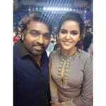 Chaitra Reddy Instagram - Saw his simplicity and was mesmerized The way he greets people ,let them be small, big or kids he just spreads his positivity with his genuine SMILE ,just love your nature learnt a lot just by seeing him Salute sir @actorvijaysethupathi ♥️ @zeetamizh @zee5tamil @zee5