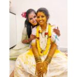 Chaitra Reddy Instagram - Nazar na lag jaye 🙈on my cutest sister 🥰@shreelatha_c ♥️#memoriesforlife#cherisheverymoment#loveofmylife💕