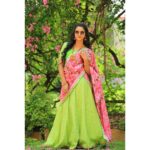 Chaitra Reddy Instagram - ✨Go Green✨ 💫 💕 💫 Costume -@yukbafashion Stylist- @balaji_manickam1 Jewellery-@lumibellafashion Photography-@chethanroyie