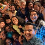 Darshana Rajendran Instagram - This one’s going to take a while to get over. Love and only love to everyone at @jayajayajayajayahey Posted @withregram • @ibasiljoseph It's a wrap for "Jaya Jaya Jaya Jaya Hei ". Been one hell of a joyride. Super excited about this movie 😊 Kollam