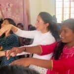 Harshika Poonacha Instagram – @bhuvanamfoundation founders @bhuvann_ponnannaa_official and @harshikapoonachaofficial with the gods children @srisaisneha_ngo orphanage ❤️❤️❤️

#orphanage #specialkids #god #children Bangalore, India