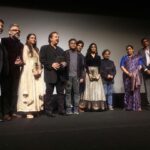 Malavika Mohanan Instagram - Majid Majidi, @arrahman , Vishal Bharadwaj, Smriti Irani, @ishaan95 @shareenmantri @zeestudiosofficial . What a dream team and what an absolute honour to be a part of it! 'Beyond the clouds' premiers in India in style! #iffi2017 ✨