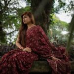 Shaalin Zoya Instagram - Photographer : @vkviii Saree : @meannsi.in @meerasiby Photography team : @adrshrajeev @sarath_kumaaar @_nikhil_prabhakar Location : hill palace museum