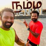 Shanthanu Bhagyaraj Instagram - Chancey Illa 💕 நம்ம சென்னை 💥😍 Morning jogs are always bliss 💛 #nammachennai #chennai #marinabeach #marina #morningjog #fitness #running #runningmotivation #loveforchennai #instagood #instagram #insta #instalike #instapic #instagrampost #fitnessmotivation #motivation #befit #fitlife