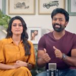 Shanthanu Bhagyaraj Instagram - Appo childhood sweethearts🧐 ippo podcast co-hosts🥳🤪 Our podcast Jolly‘O’Gymkana with @kikivijay11 & myself is LIVE now🤩 யாம் பெற்ற இன்பம் பெறுக இவ்வையகம் 😅😂🤣 Now streaming exclusively on @spotifyindia “Link in profile” #JollyOGymkana #podcast #couplegoals #couplepodcast #spotify #shanthnu #kiki #instagood #instagram #insta #reels #reelsinstagram #podcastreels