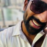 Shanthanu Bhagyaraj Instagram - Simple Dimple 💛 Smile & show your Dimple…you’ll find its very Simple🤎 #dubai #throwback #instagood #instagram #insta #throwbackdubai #instagrampost #dimple #simpledimple #shanthnu #kiki Marina Walk, Dubai Marina