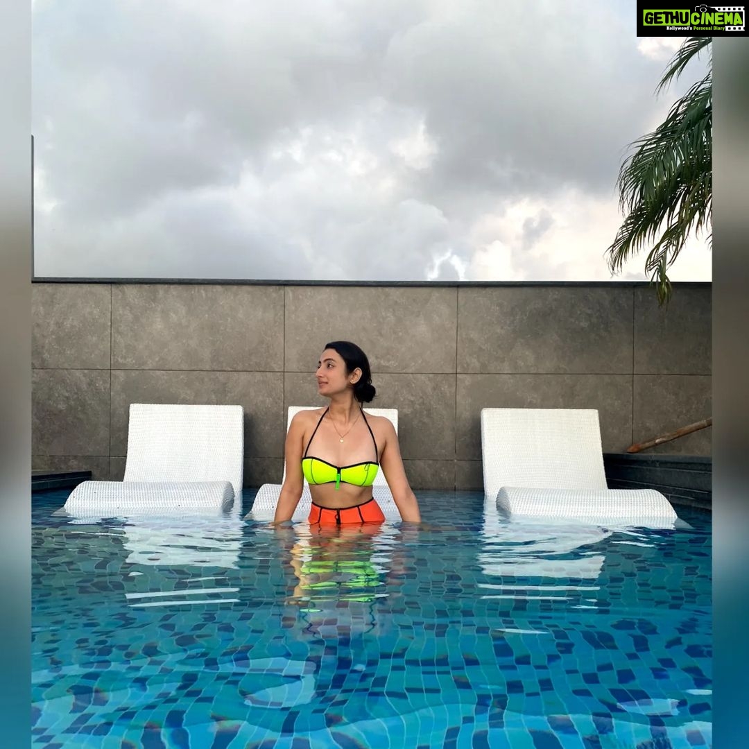 Sherlin Seth Instagram - 🧜 🍉🌊 . . . . #zara #neon #bikinibod # ...