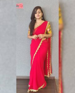 Vaishnavi Chaitanya Instagram - ❤️❤️❤️ Outfit : @elegant_threads_by_salma