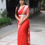 Vaishnavi Chaitanya Instagram - ❤️❤️🤍🤍 Costume by @elegant_threads_by_salma PC @they_call_me_keshu