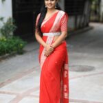 Vaishnavi Chaitanya Instagram - ❤️❤️🤍🤍 Costume by @elegant_threads_by_salma PC @they_call_me_keshu