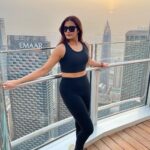 Arthi Venkatesh Instagram – Chasing sunsets everywhere I go… Burj Khalifa