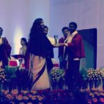 Kashmira Pardesi Instagram - Taking our final bow, it's our time to go. Hey, but at least we stole the show💫 #bestgraduationprojectaward #graduation2017🎓 #graduationnight National Institute Of Fashion Technology,NIFT