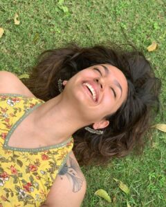 Malvika Nair Instagram - 🌞🥨! 

@_theaurum
@koruinktattoostudio
.
@miss.a_johnson ❤️
.
#sunshine
