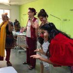 Maya Sundarakrishnan Instagram - To love, give and make a difference. ❤️ Clowning with the squad. . . . Thrilled to announce India’s First University Certified (Saveetha Medical College) accredited course : Fellowship in the Arts and Science of Medical Clowning (FASMC) . . . ADMISSION OPEN NOW - contact @mediclownacademy for more details . . Make hospital clowning your Career.